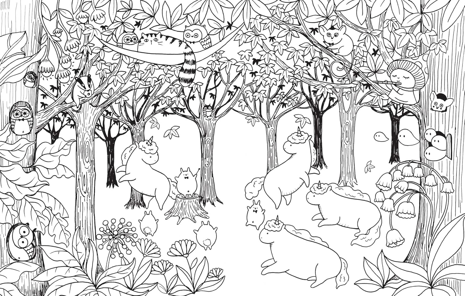 Cozy omalovanky Million Unicorns